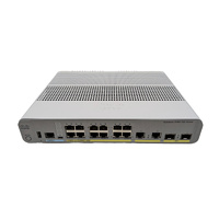 Cisco WS-C3560CX-12PD-S 12-Port PoE+ Fanless Gigabit Switch w/ 2x 10Gb SFP+ Up