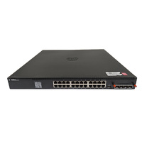 Dell N4032 24-Port 10GbE RJ45 Base-T Managed Switch w/ 4x 10Gb SFP+ / NO RAILS