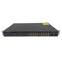 Cisco WS-C2960X-24TD-L 24-Port Gigabit Managed Switch w/ 2x 10Gb SFP+ Uplink