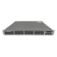 Cisco WS-C3850-48P-L 48-Port PoE+ Gigabit Managed Switch w/ 2x 10Gb SFP+ Uplink