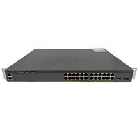 Cisco WS-C2960X-24PD-L 24-Port PoE+ Gigabit Managed Switch w/ 2x 10Gb SFP+ Uplink