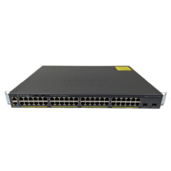 Cisco WS-C2960X-48FPD-L 48-Port PoE+ Gigabit Switch w/ 2x 10Gb SFP+ Uplink