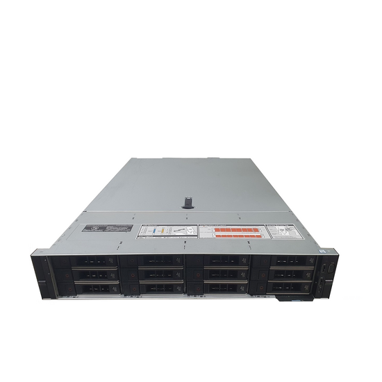 Dell R740xd 12LFF 2x Silver 4116 12C/24T 2.1GHz 256GB Ram 2x 400GB SSD, 10x 6TB SAS Rails