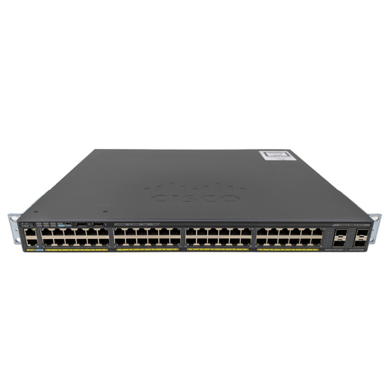 Cisco WS-C2960X-48FPS-L 48-Port PoE+ Gigabit Managed Switch