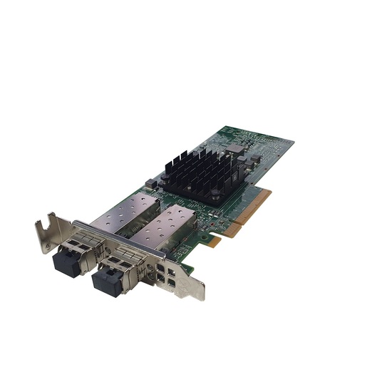 Dell YR0VV Broadcom 57412 2-Port 10Gb SFP+ Network Card Low Height with SFPs