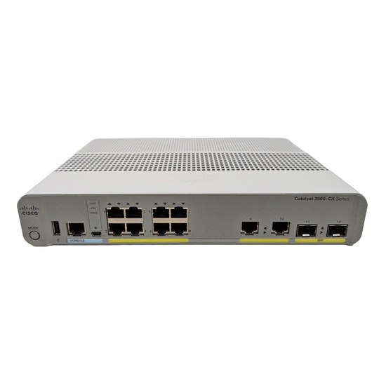 Cisco WS-C3560CX-8TC-S 8-Port Fanless Gigabit Managed Switch