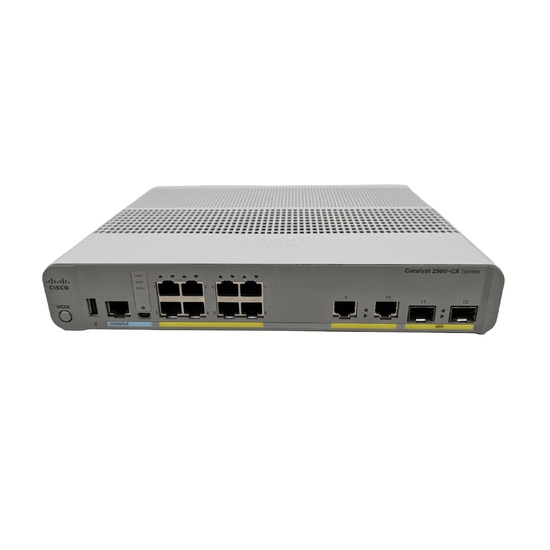 Cisco WS-C2960CX-8TC-L 8-Port Fanless Gigabit Managed Switch