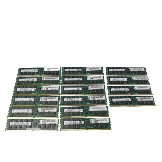 Samsung SKhynix 1TB Kit (16x 64GB) 4DRx4 PC4-2400T DDR4 LRDIMM ECC Reg Server Ram Lenovo