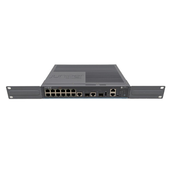 Juniper EX2200-C-12P-2G 12-Port PoE+ Gigabit Fanless Managed Switch w/ Rack Ears